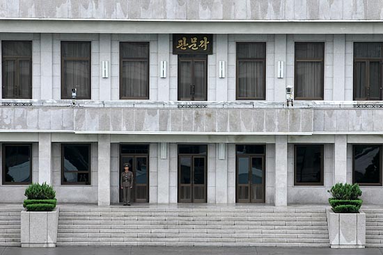 북측 판문각의 모습.[인터넷사진공동취재단 김주영 기자]