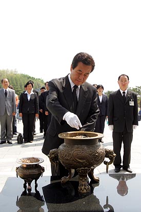 천영세 민주노동당 대표.[사진-통일뉴스 조성봉 기자]