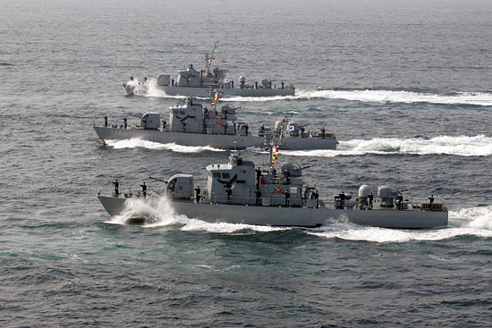 고속정.[사진-통일뉴스 조성봉 기자]