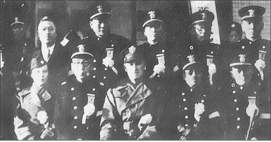 초기 미군정 경찰 수뇌부 모습