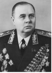 소련 연해주 집단군사령관 메레츠코프 원수.