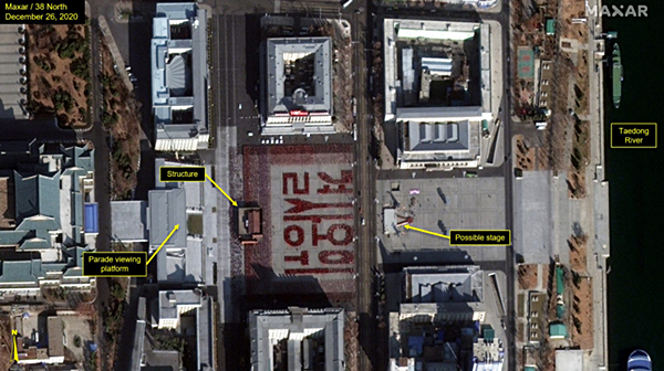 '38노스'가 공개한 26일자 위성사진 캡쳐.