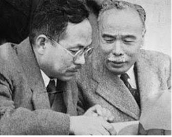 박헌영과 여운형. 두 사람은 1920년대 상하이에서 이르쿠츠크파 공산당 시절부터 관계를 맺었다. 해방 후 두 사람은 협력자이면서 정치적 경쟁자 관계였다.