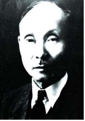 독립동맹 주석 김두봉.