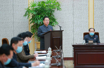지난 3월 만수대의사당에서 진행된 북한 최고인민회의 상임위원회 제14기 제13차 전원회의 광경.  [통일뉴스 자료사진]