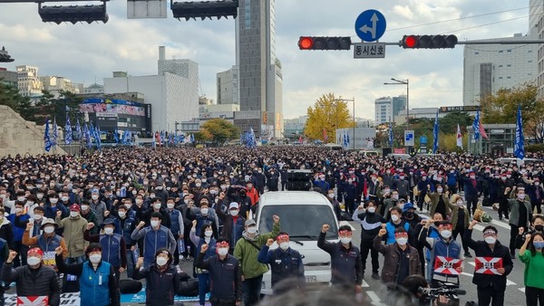 동대문 역사문화공원 방면 [사진-통일뉴스 이승현 기자]