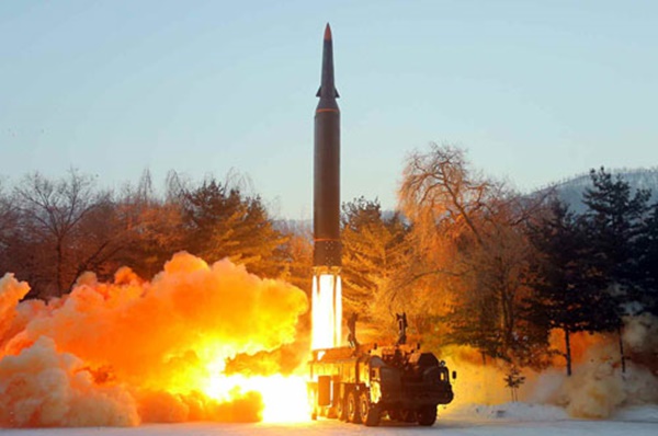 북한이 5일 극초음속미사일 시험발사를 진행했다고 6일 발표했다. [사진출처-노동신문]