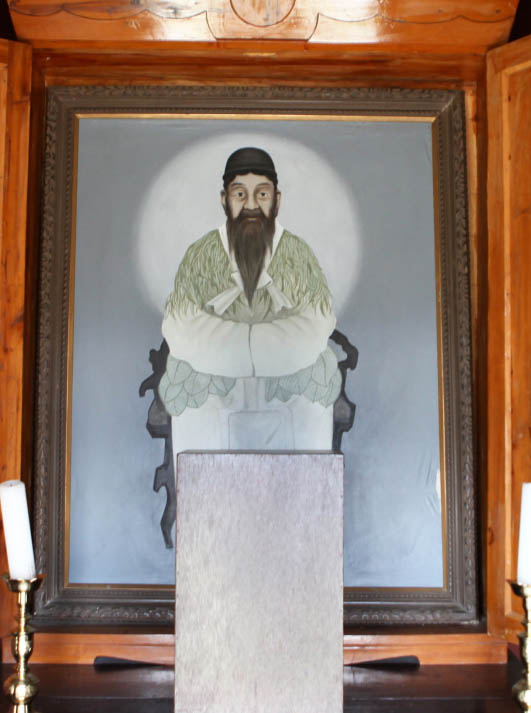 ‘단군 전신상’, [곡성 단군전(谷城 檀君殿)], 전남 곡성군. [사진제공 - 문화재청]