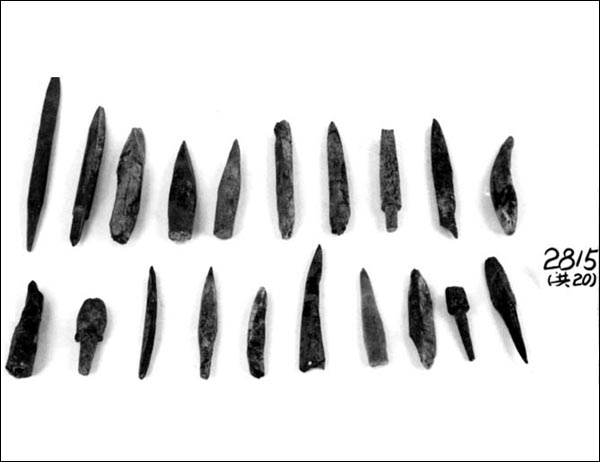 『골침(骨鍼)』, 경남 김헤 출토. 국립중앙박물관 소장, 소장품 번호 : 본관 2815. [사진제공 - 이양재]