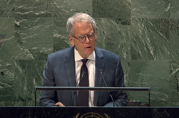 제프리 드로렌티스 주유엔 미국 차석대사. [사진갈무리-주유엔 미국대표부 유튜브]