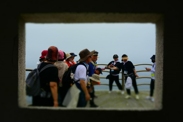 동도 망향청에서 바라본 동해