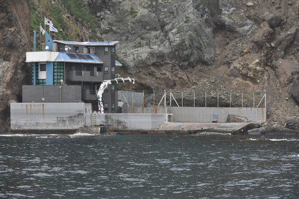 서도에 있는 독도주민숙소