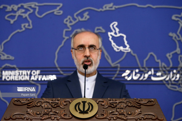 나세르 카다니 이란 외교부 대변인. [사진출처-IRNA]