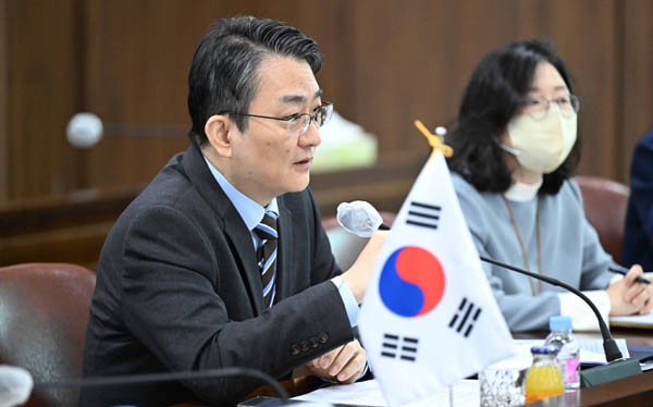 박용민 외교부 다자외교조정관은 이번 협의회를 통해 원자력의 평화적 이용을 확보하기 위한 안전조치 분야 협력 방안에 대해 보다 구체적으로 논의하게 된 것을 평가했다. [사진 제공 - 외교부]