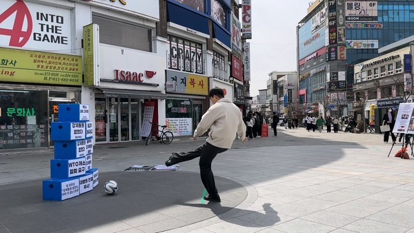 ‘강제동원 굴욕 해법’, ‘후쿠시마 오염수 방류’, ‘독도영유권 주장’을 쓰러뜨리자. [사진-통일뉴스 이민재 통신원]