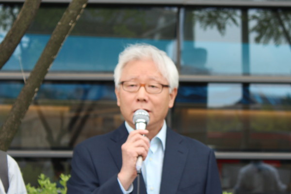 황선건 6.10만세운동 유족회 대표 [사진-통일뉴스 이승현 기자]