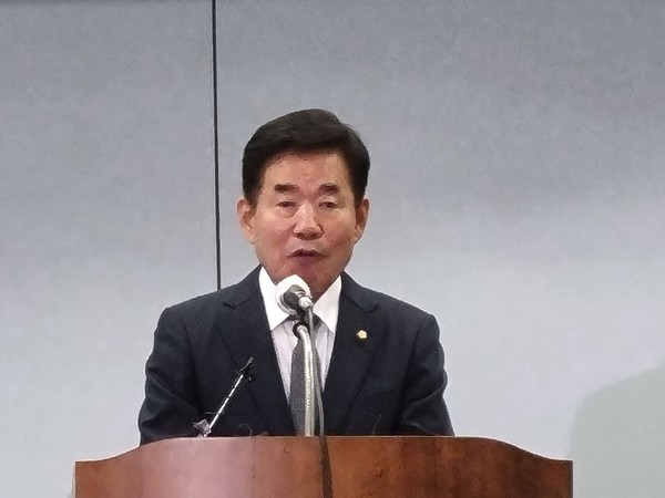 김진표 국회의장 [사진-통일뉴스 이승현 기자]