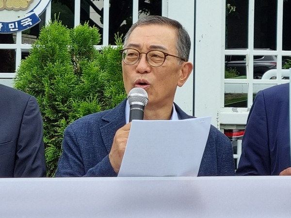 최요식 금강산투자기업협회 회장 [사진-통일뉴스 이승현 기자]