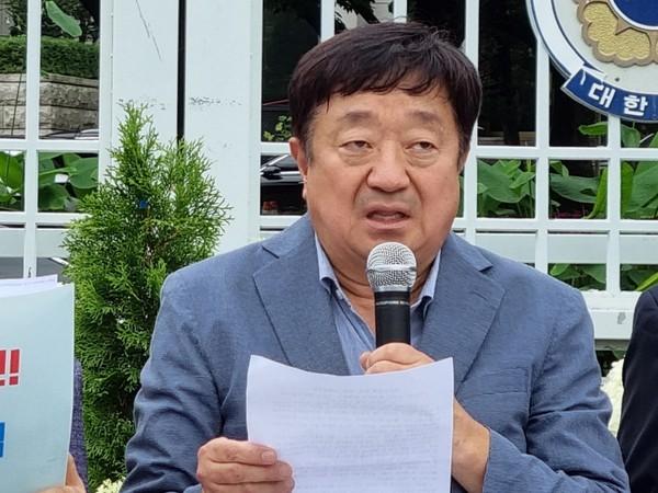 전경수 금강산기업협회 회장 [사진-통일뉴스 이승현 기자]