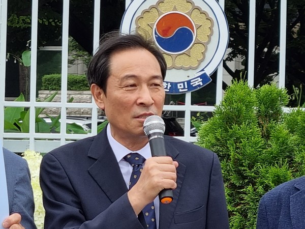 우상호 더불어민주당 국회의원 [사진-통일뉴스 이승현 기자]