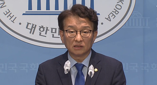 더불어민주당 권칠승 수석대변인. [사진 갈무리-YTN]