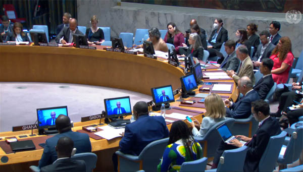 17일 유엔 안보리는 절차투표 없이 북한 인권 상황에 대한 공식회의를 진행했다. [갈무리 사진 - 통일뉴스]