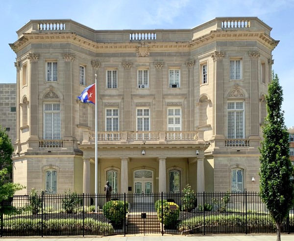 워싱턴 D.C.주재 쿠바대사관 [사진 출처 : wikipedia]