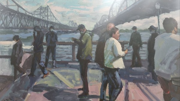 북측 김유광 화가의 작품 [사진제공-조천현]