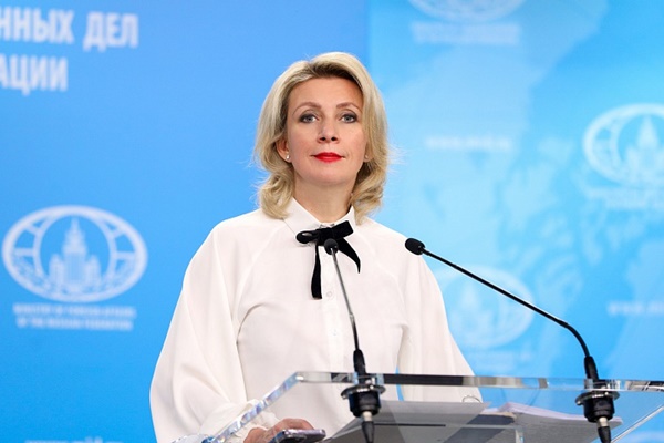 마리아 자하로바 러시아 외교부 대변인. [사진-러 외교부]