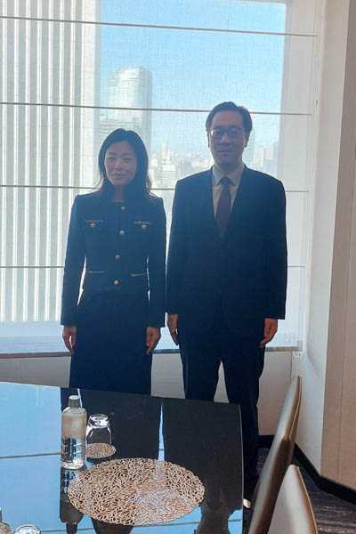 이준일 단장은 10일 정 박 미국 대북고위관리와 별도로 만나 북핵‧북한 문제 전반을 협의했다. [사진 제공 - 외교부]