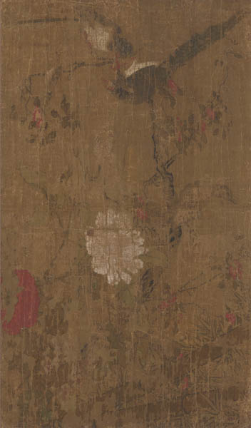 『화조도』, 전 공민왕, 견본채색, 45.8×78.2cm. 국립중앙박물관 소장. [사진 제공 – 이양재]