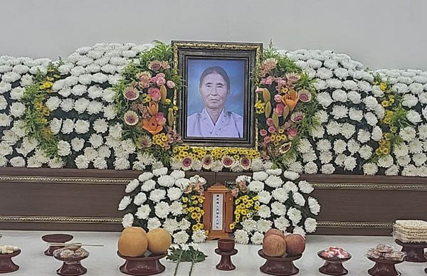 ‘소녀 빨치산’ 오영애 선생이 12일 오전 소천했다. 빈소는 [사진 제공 - 통일광장]