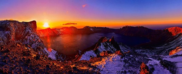 백두산의 자연경관 [사진-내나라 갈무리]