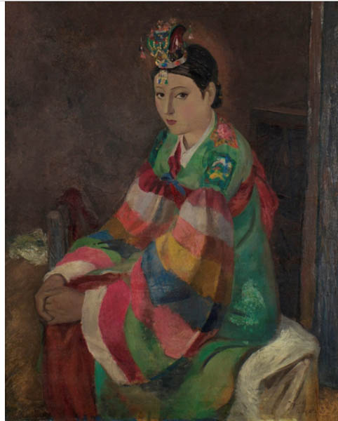 그림⑤ 「무희의 휴식」, 이쾌대, 1937년, 유화, 116.7×91cm. [사진 제공 – 이양재]