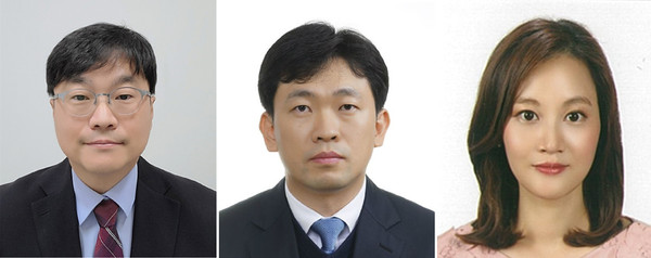 왼쪽부터 황승희 통일기획관, 윤민호 정착안전정책관, 김유진 조사과장 [사진-통일부제공]