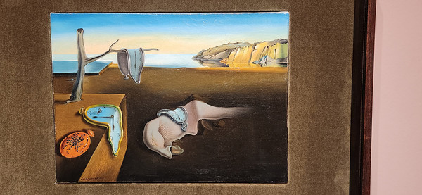 살바도르 달리의 '기억의 지속' [사진-임영태]