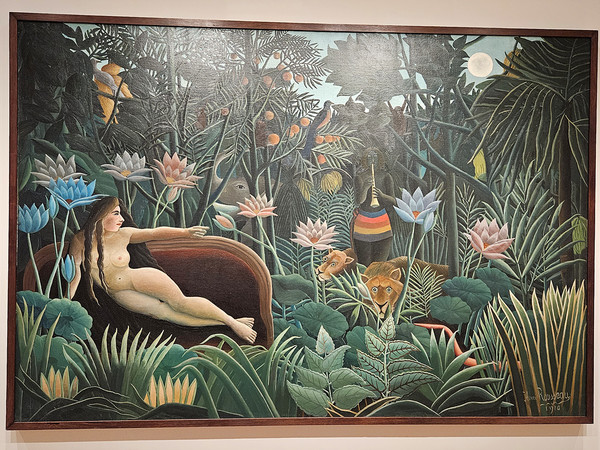 헨리 루소의 '꿈' [사진-임영태]