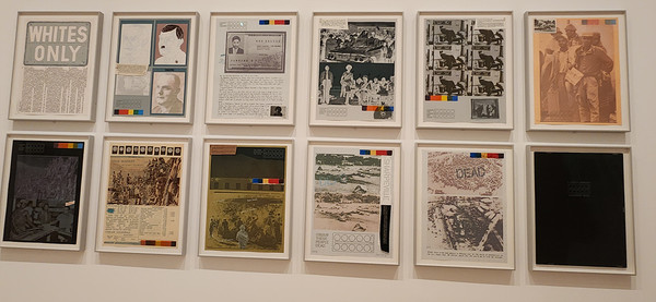 백인 우월주의와 인종 학살 관련 사진 전시 [사진-임영태]