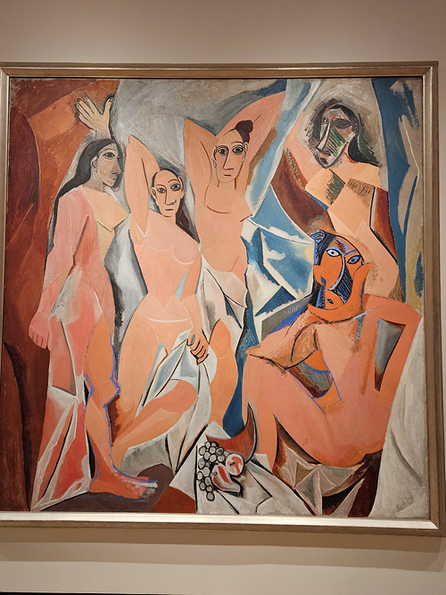 피카소의 '아비뇽의 처녀들' [사진-임영태]