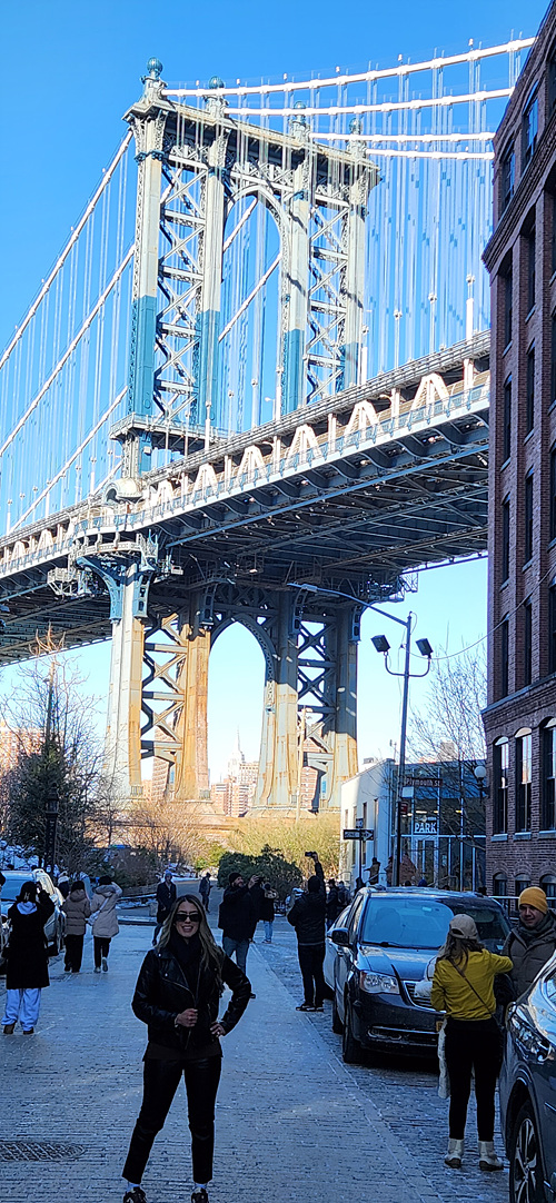 맨해튼 브릿지 아래 포토 스팟으로 유명한 덤보 [사진-임영태]