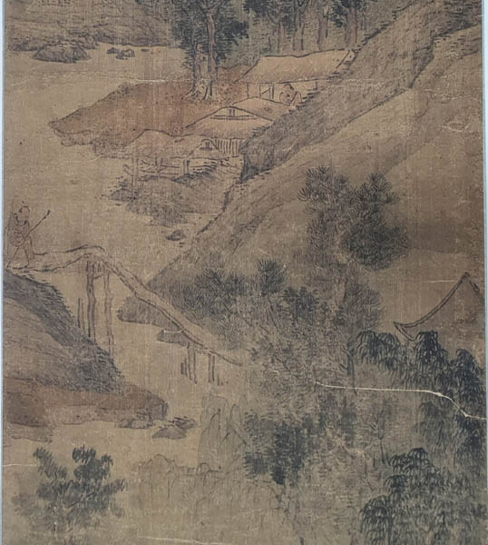 ②「전 신덕린 필 산수도」 중앙 부분. [사진 제공 – 이양재]