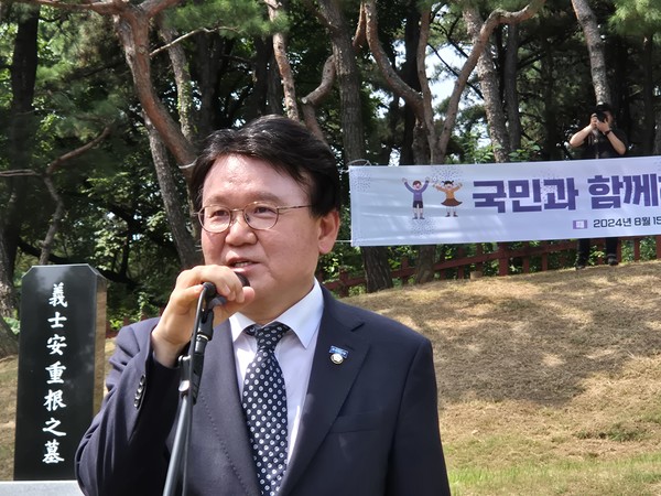 황운하 의원 [사진-통일뉴스 이승현 기자]