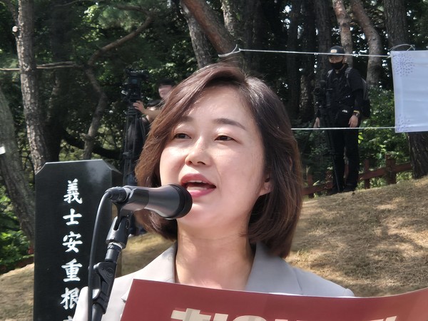 김재연 진보당 대표 [사진-통일뉴스 이승현 기자]