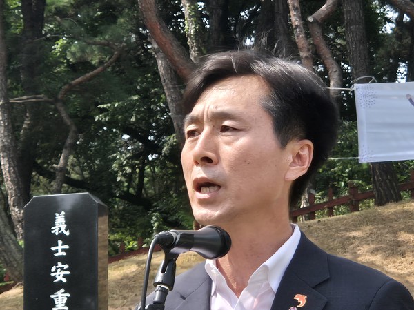 한창민 사회민주당 대표 [사진-통일뉴스 이승현 기자]