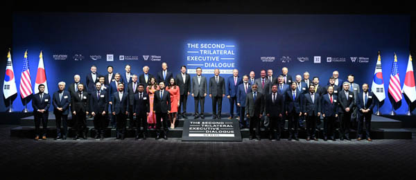 ‘제2회 한미일 경제대화’에는 한미일 3국의 정부, 의회, 기업, 싱크탱크 등에서 주요 인사 100여명이 참석했다. [사진 제공 - 외교부]