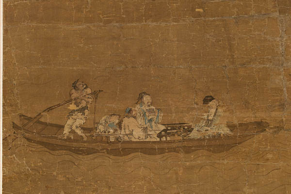 「적벽도」 부분, 안견(전). [사진 제공 – 이양재]