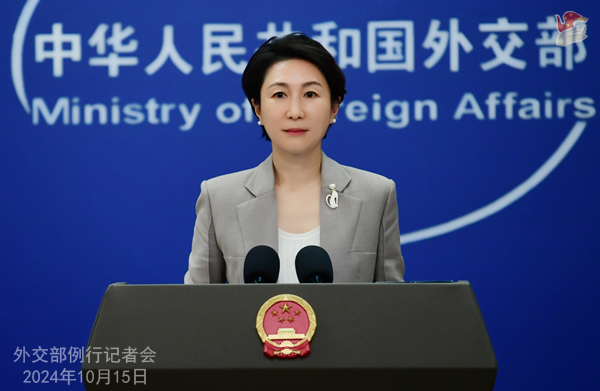 마오닝 중 외교부 대변인. [사진-중 외교부]