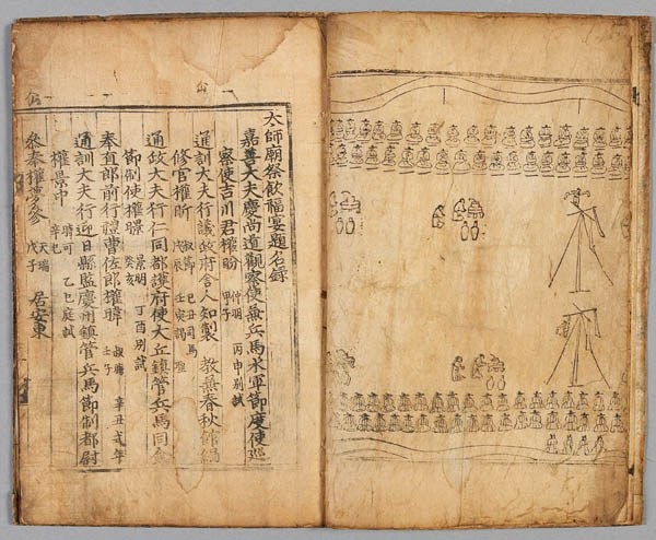 『태사묘제음복연제명록』 서문, 백민본. [사진 제공 – 이양재]