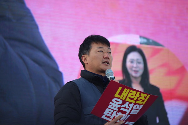 양경수 민주노총 위원장 [사진-통일뉴스 이승현 기자]