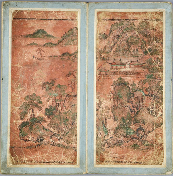 『설씨부인권선문』 그림, 설씨부인, 보물, 1482년, 고령신씨문중 소장. [사진 제공 – 이양재]